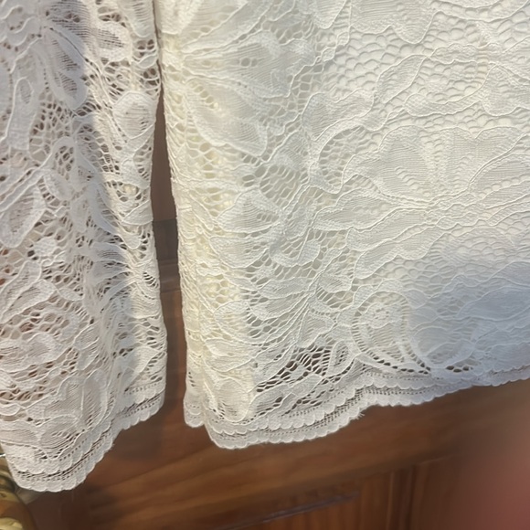 Issac Mizrahi Live! Women’s Lace Top - Picture 3 of 6